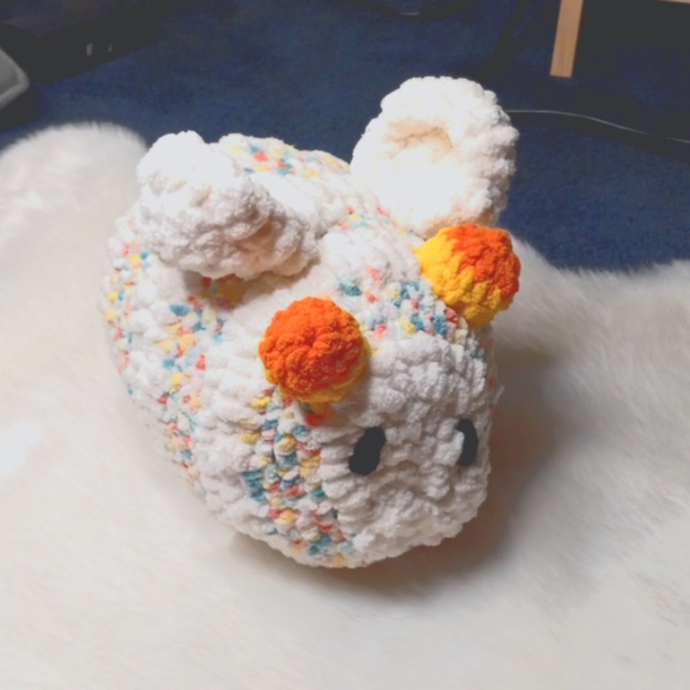 🆕 Handmade Crochet 🎂Birthday Cake 🐝Bee
